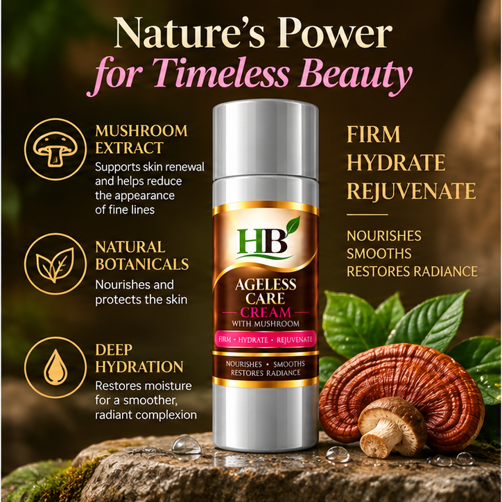 AGELESS CARE CREAM WITH MUSHROOM