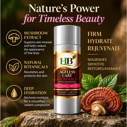 AGELESS CARE CREAM WITH MUSHROOM