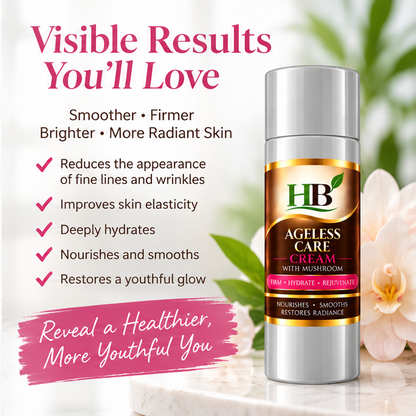 AGELESS CARE CREAM WITH MUSHROOM